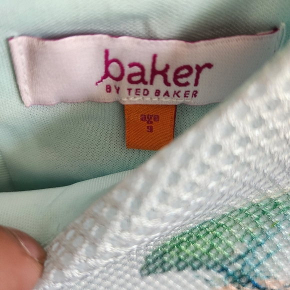 Baker by Ted Baker Floral Print Girls Dress - Picture 2 of 8